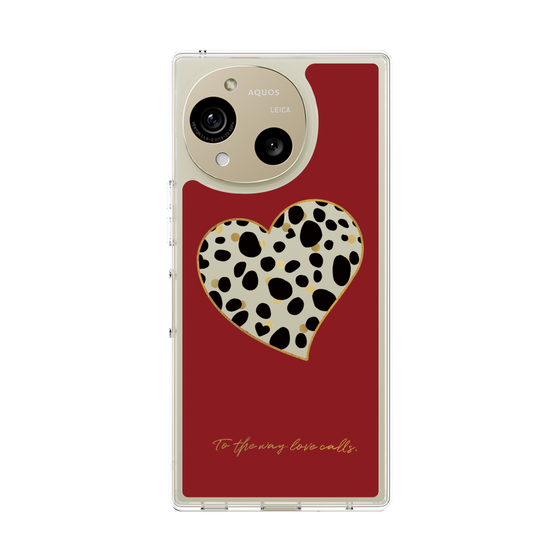 Slim Protection Case［ Dalmatian Heart ］