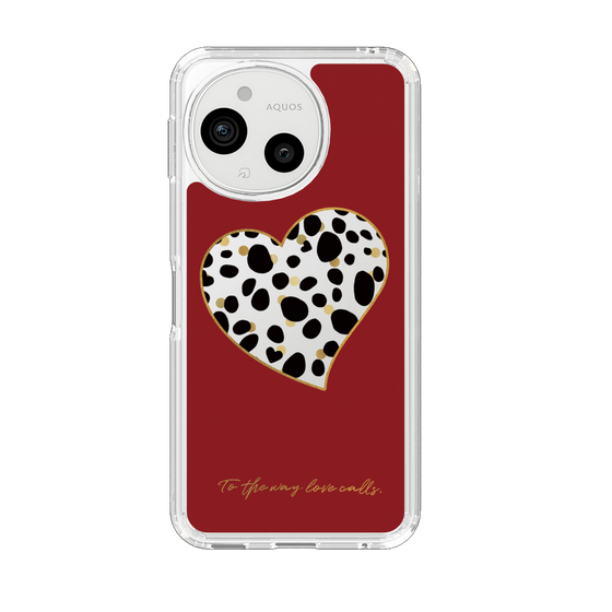 Slim Protection Case［ Dalmatian Heart ］