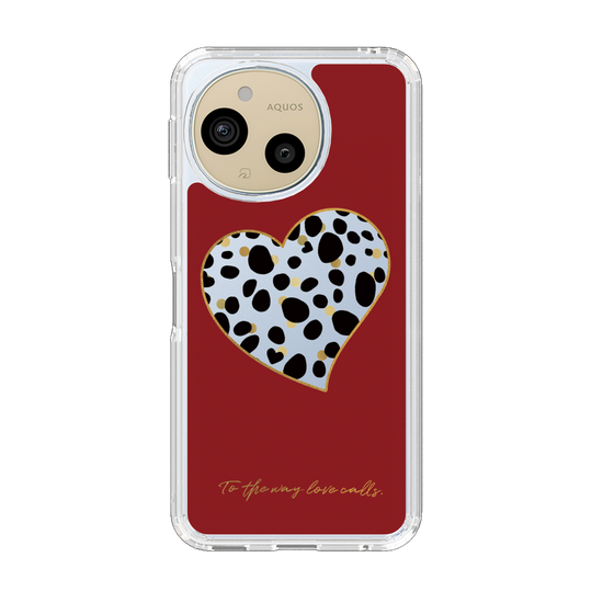 Slim Protection Case［ Dalmatian Heart ］