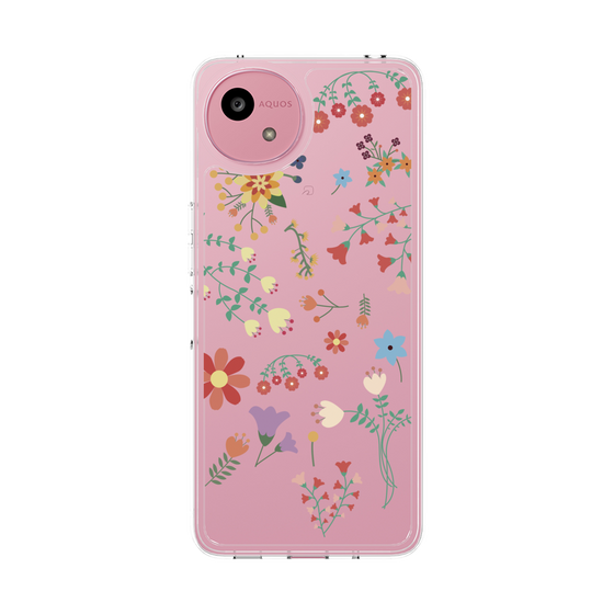 Slim Protection Case［ Cute Floral Pattern ］
