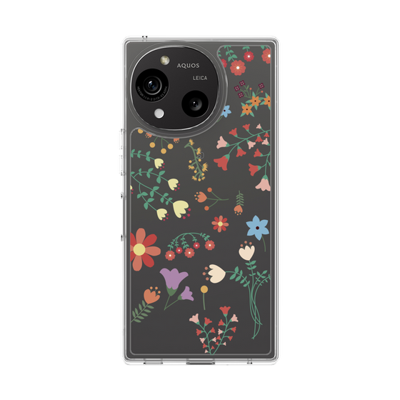 Slim Protection Case［ Cute Floral Pattern ］