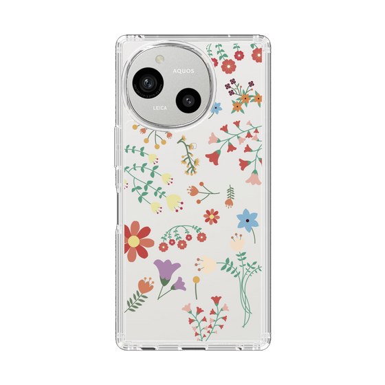 Slim Protection Case［ Cute Floral Pattern ］