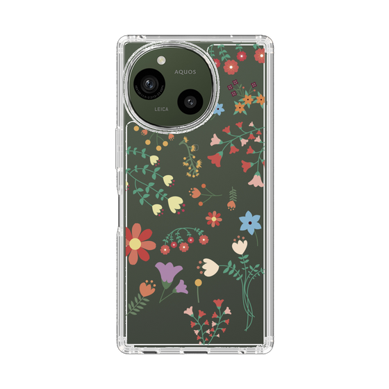 Slim Protection Case［ Cute Floral Pattern ］