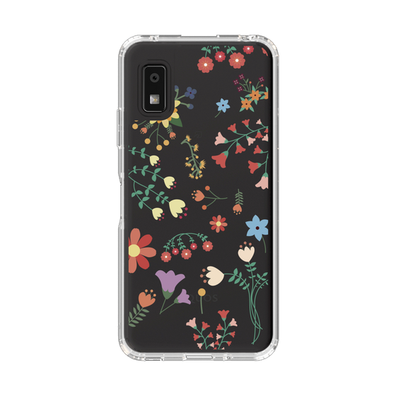 Slim Protection Case［ Cute Floral Pattern ］