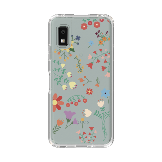 Slim Protection Case［ Cute Floral Pattern ］