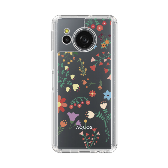Slim Protection Case［ Cute Floral Pattern ］