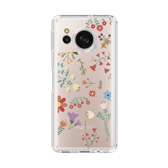 Slim Protection Case［ Cute Floral Pattern ］