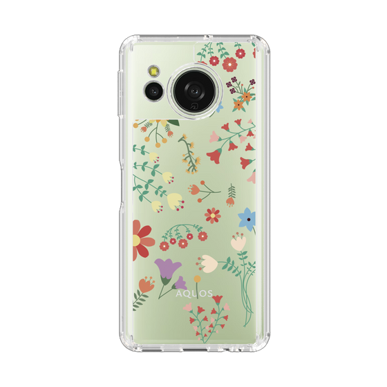 Slim Protection Case［ Cute Floral Pattern ］