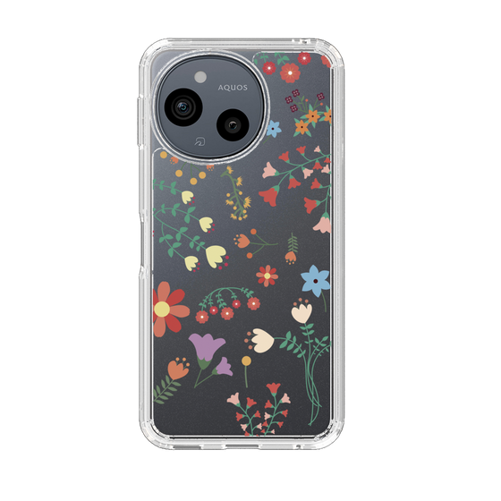 Slim Protection Case［ Cute Floral Pattern ］
