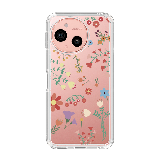 Slim Protection Case［ Cute Floral Pattern ］