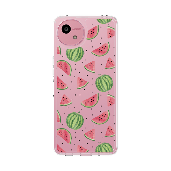 Slim Protection Case［ Crayon Watermelon ］