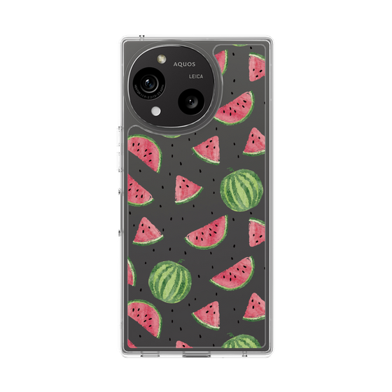 Slim Protection Case［ Crayon Watermelon ］