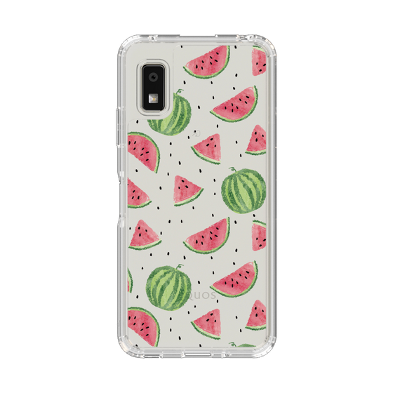 Slim Protection Case［ Crayon Watermelon ］