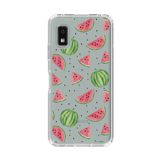 Slim Protection Case［ Crayon Watermelon ］