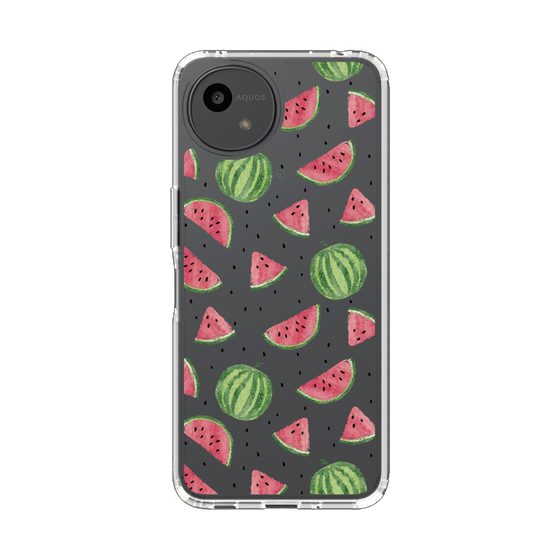 Slim Protection Case［ Crayon Watermelon ］