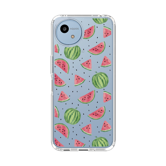 Slim Protection Case［ Crayon Watermelon ］