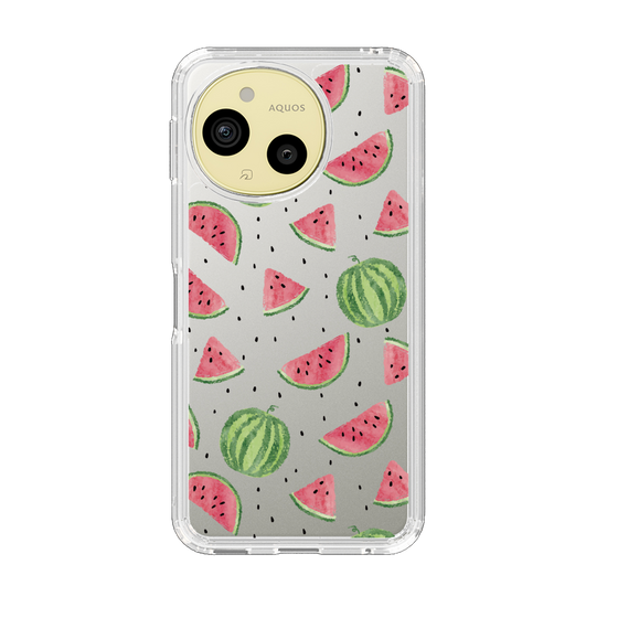 Slim Protection Case［ Crayon Watermelon ］