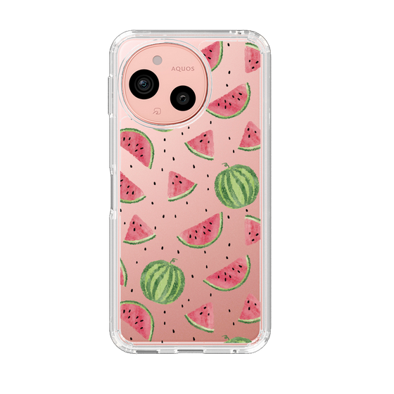 Slim Protection Case［ Crayon Watermelon ］
