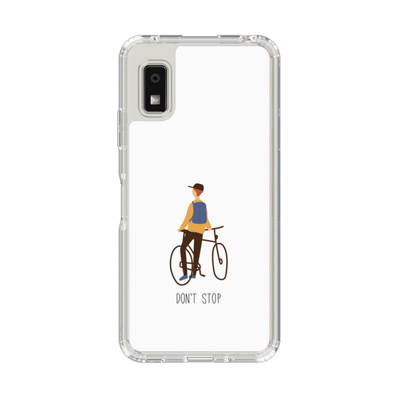 Slim Protection Case［ Dont stop - White ］