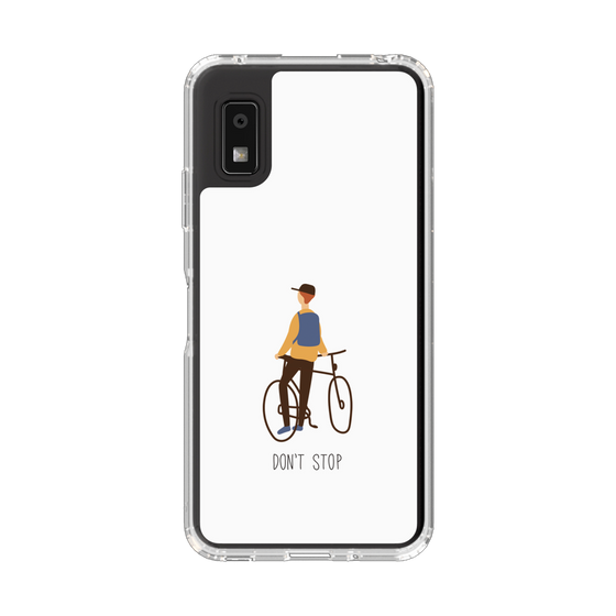 Slim Protection Case［ Dont stop - White ］