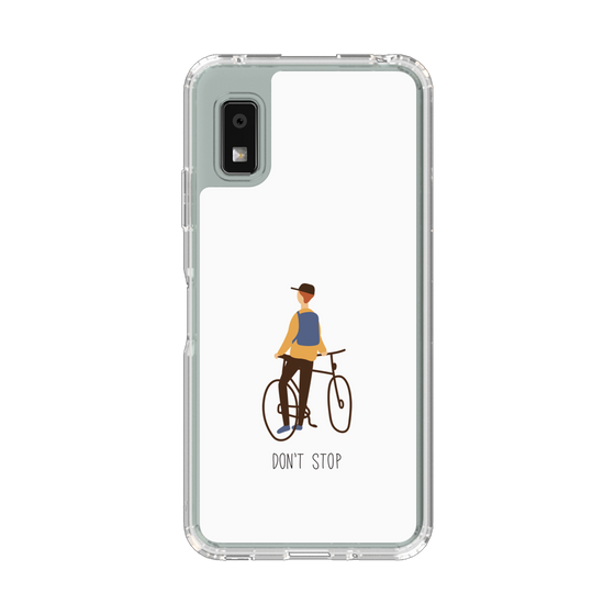 Slim Protection Case［ Dont stop - White ］