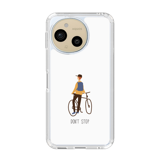 Slim Protection Case［ Dont stop - White ］