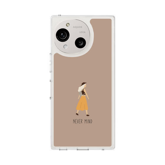 Slim Protection Case［ Never Mind - Beige ］
