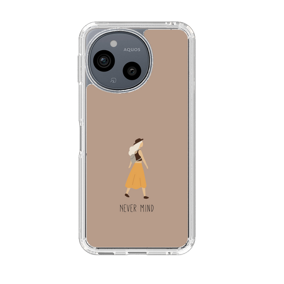 Slim Protection Case［ Never Mind - Beige ］