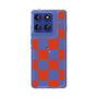 Slim Protection Case［ Ichimatsu Pattern - Red ］
