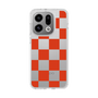 Slim Protection Case［ Ichimatsu Pattern - Red ］