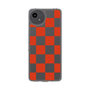 Slim Protection Case［ Ichimatsu Pattern - Red ］