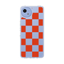Slim Protection Case［ Ichimatsu Pattern - Red ］