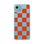 Slim Protection Case［ Ichimatsu Pattern - Red ］