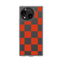 Slim Protection Case［ Ichimatsu Pattern - Red ］