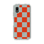 Slim Protection Case［ Ichimatsu Pattern - Red ］