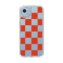 Slim Protection Case［ Ichimatsu Pattern - Red ］