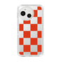 Slim Protection Case［ Ichimatsu Pattern - Red ］