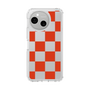 Slim Protection Case［ Ichimatsu Pattern - Red ］