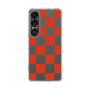 Slim Protection Case［ Ichimatsu Pattern - Red ］