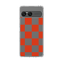 Slim Protection Case［ Ichimatsu Pattern - Red ］
