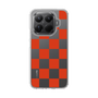 Slim Protection Case［ Ichimatsu Pattern - Red ］