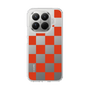 Slim Protection Case［ Ichimatsu Pattern - Red ］