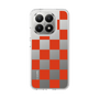 Slim Protection Case［ Ichimatsu Pattern - Red ］