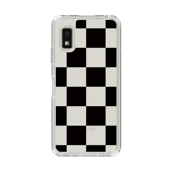 Slim Protection Case［ Ichimatsu Pattern - Black ］