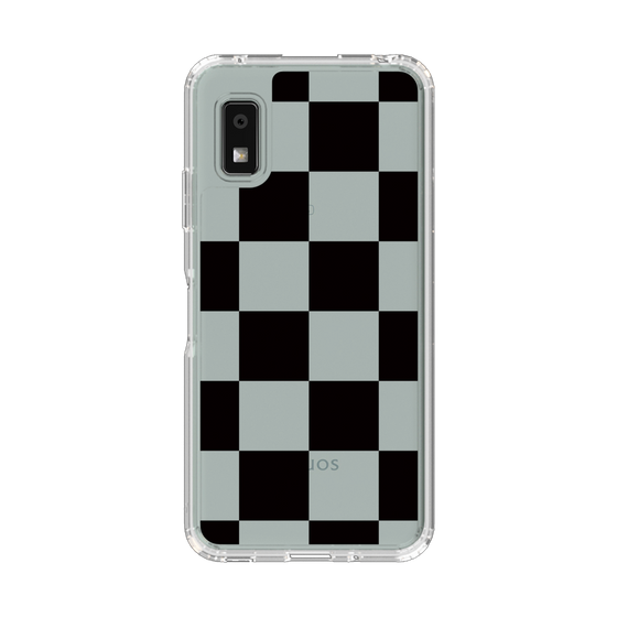 Slim Protection Case［ Ichimatsu Pattern - Black ］