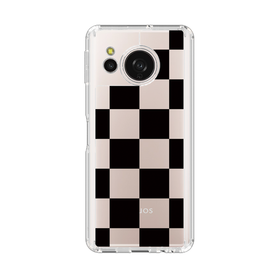 Slim Protection Case［ Ichimatsu Pattern - Black ］