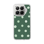 Slim Protection Case［ Watercolor Dots Retro Color - Green ］
