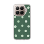 Slim Protection Case［ Watercolor Dots Retro Color - Green ］