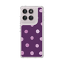Slim Protection Case［ Watercolor Dots Retro Color - Purple ］