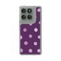 Slim Protection Case［ Watercolor Dots Retro Color - Purple ］